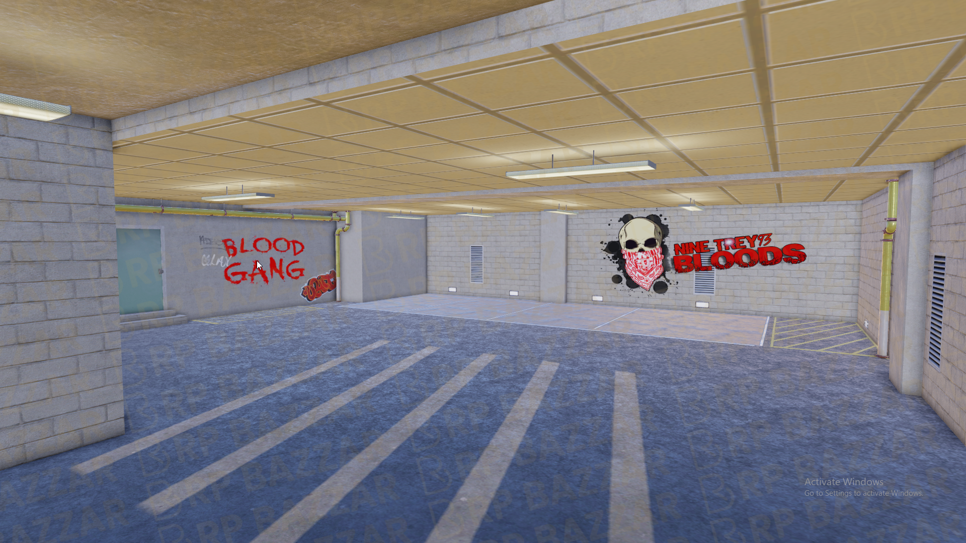 Mega Gang Loft FiveM MLO — GTA RP Interior — ESX QB QBOX — RPBazzar