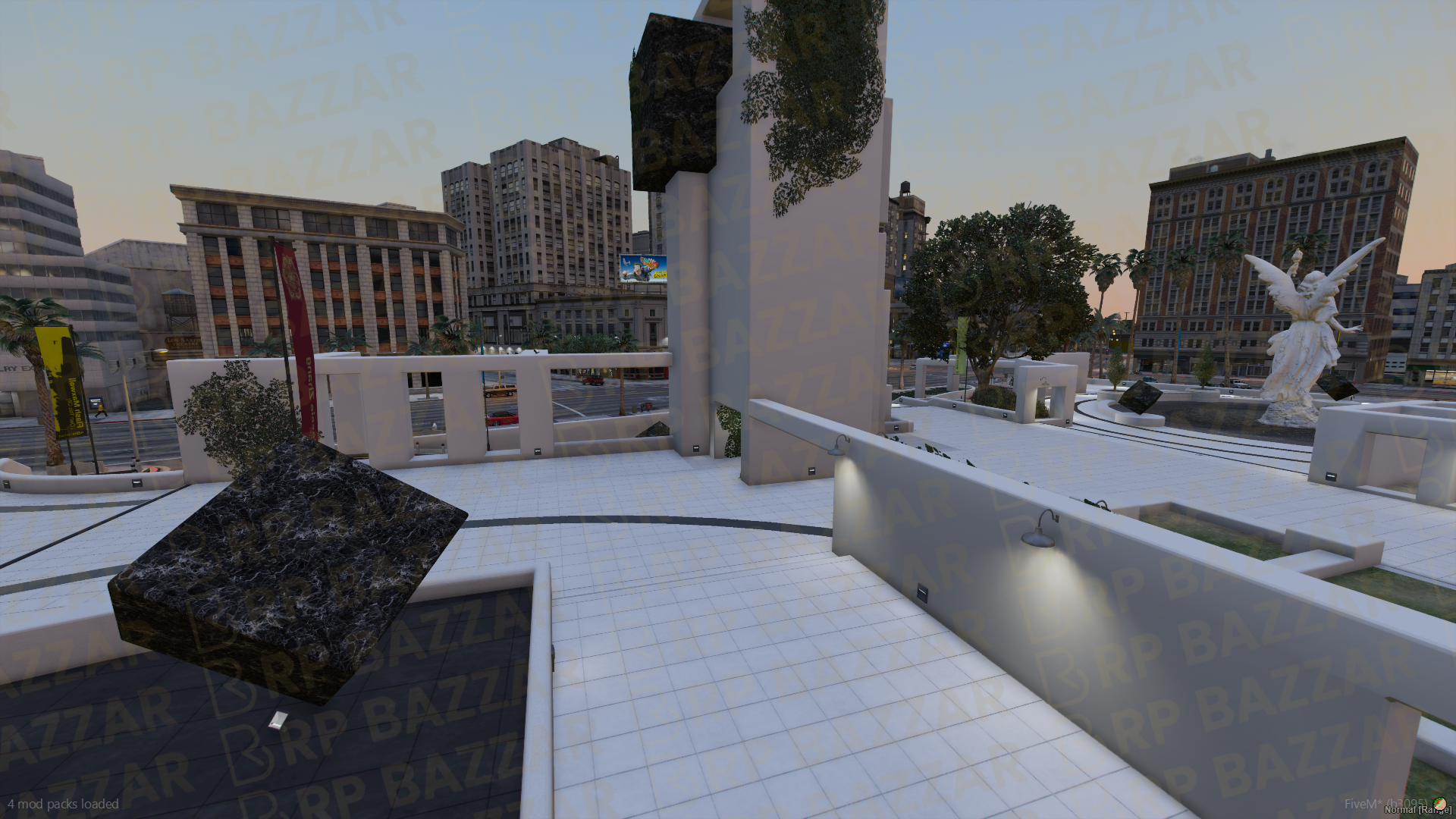 Central Legion Square FiveM MLO — GTA RP Interior — ESX QB QBOX — RPBazzar