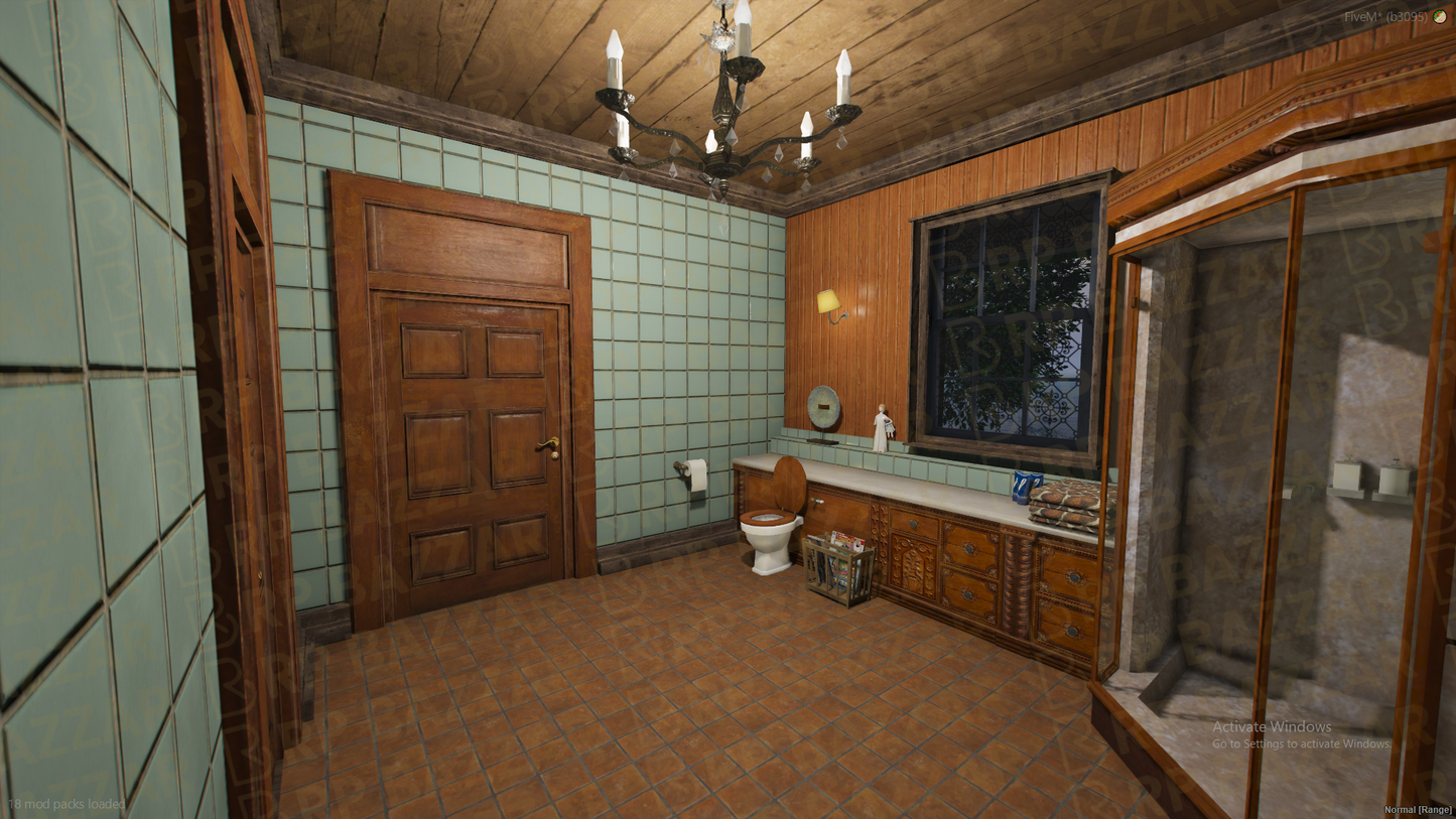 Rustic House FiveM MLO — GTA RP Interior — ESX QB QBOX — RPBazzar