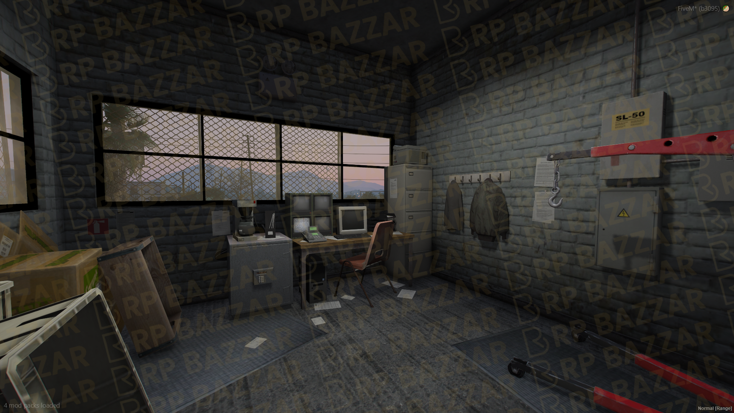 Industrial Repair Station FiveM MLO — GTA RP Interior — ESX QB QBOX — RPBazzar