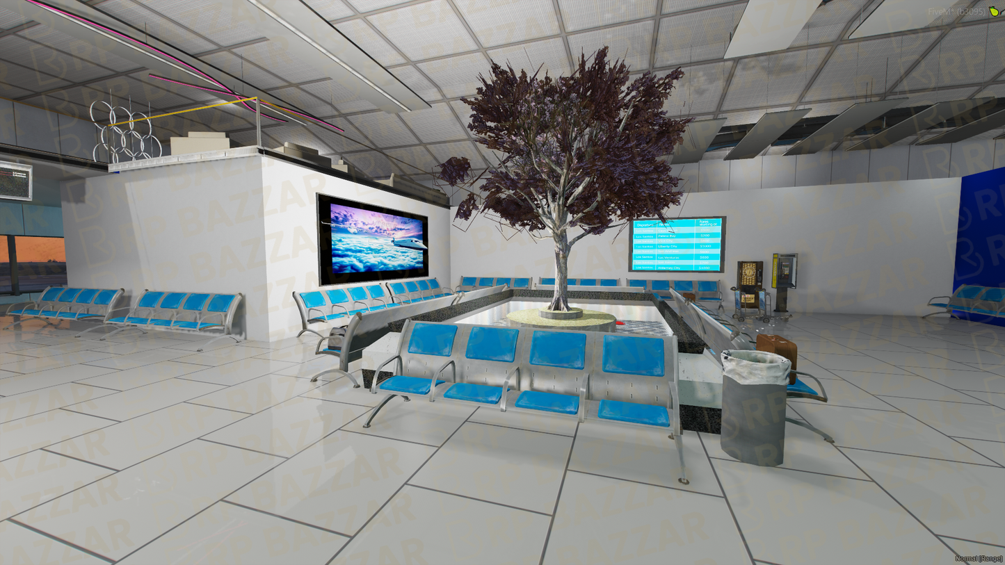 Coastal Airport FiveM MLO — GTA RP Interior — ESX QB QBOX — RPBazzar