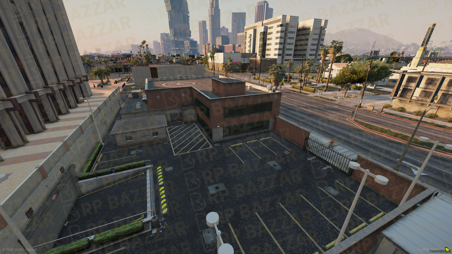 Central Impound Lot FiveM MLO — GTA RP Interior — ESX QB QBOX — RPBazzar