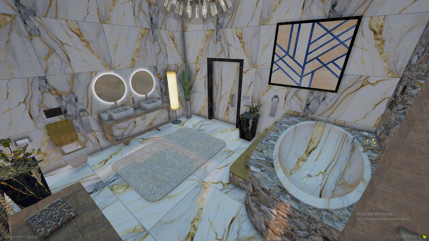 Exclusive Mansion FiveM MLO — GTA RP Interior — ESX QB QBOX — RPBazzar