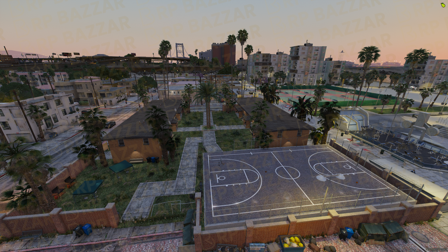 Toxic Gang Exterior FiveM MLO — GTA RP Interior — ESX QB QBOX — RPBazzar