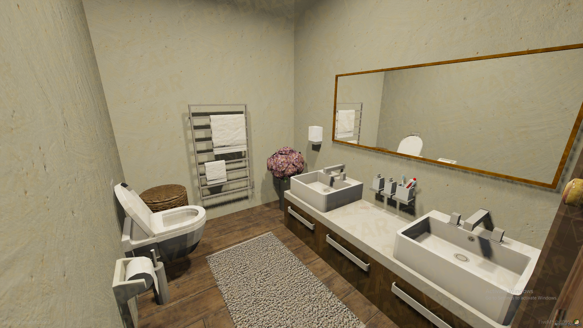 Contemporary Mansion FiveM MLO — GTA RP Interior — ESX QB QBOX — RPBazzar