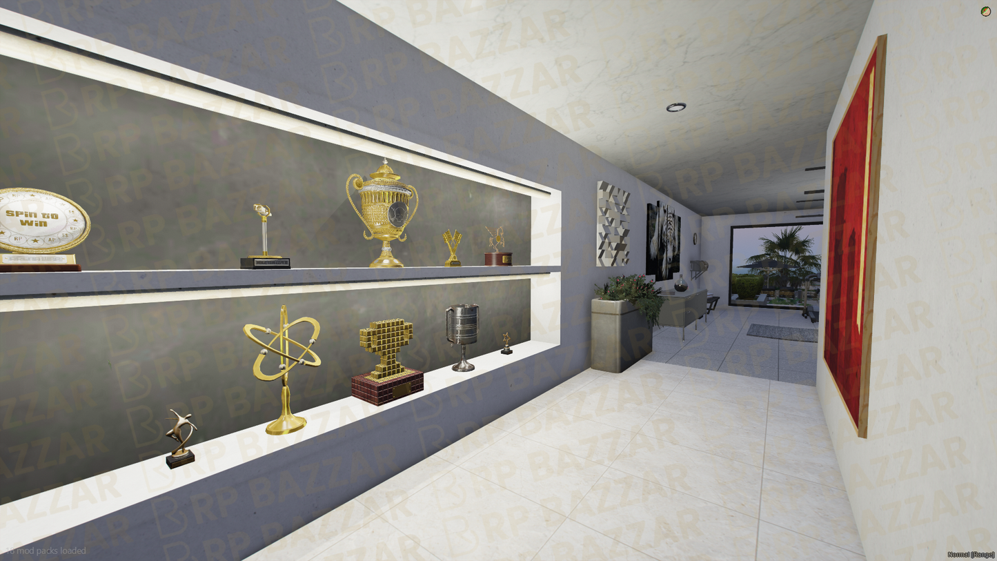 Secret Mansion FiveM MLO — GTA RP Interior — ESX QB QBOX — RPBazzar