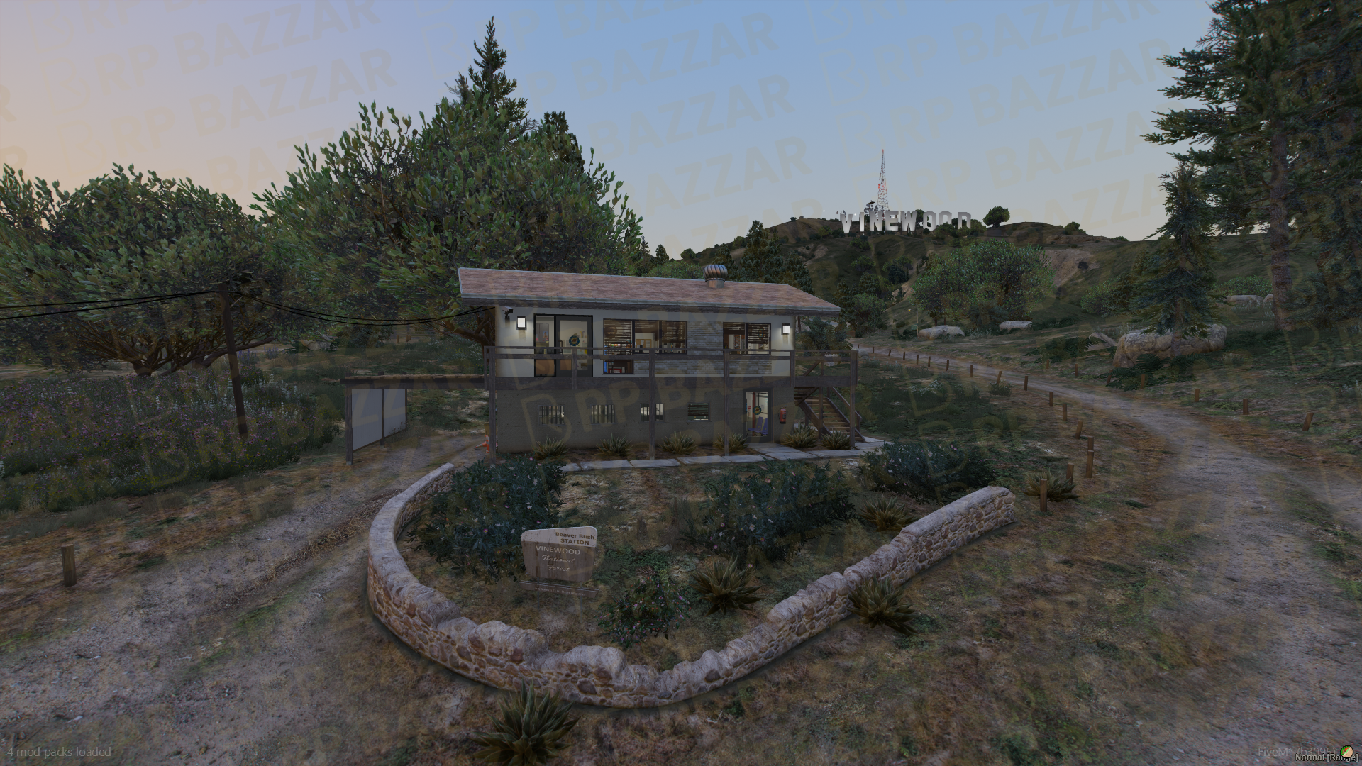 Forest Park Ranger FiveM MLO — GTA RP Interior — ESX QB QBOX — RPBazzar