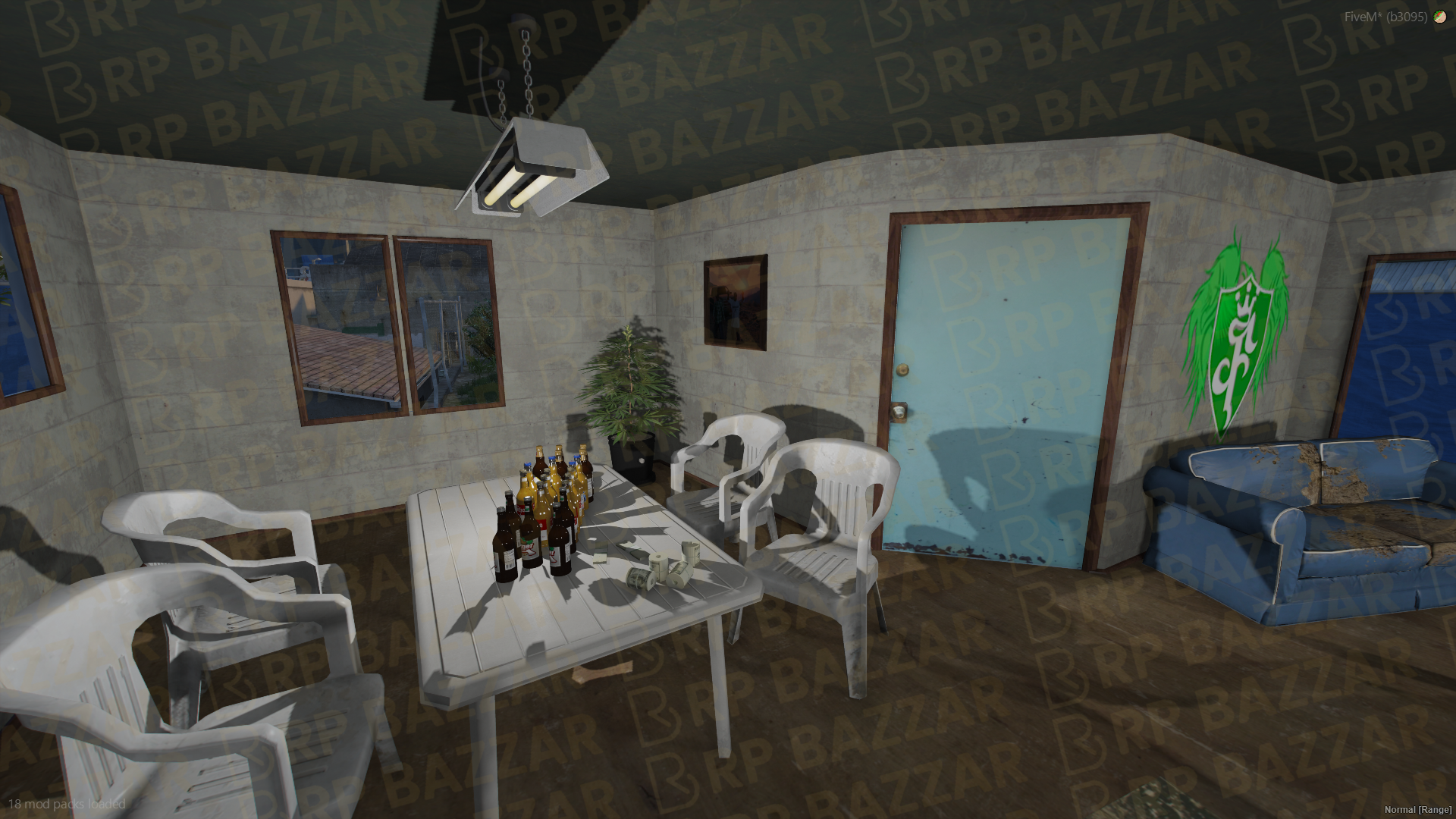Ballas Gang Barrio FiveM MLO — GTA RP Interior — ESX QB QBOX — RPBazzar