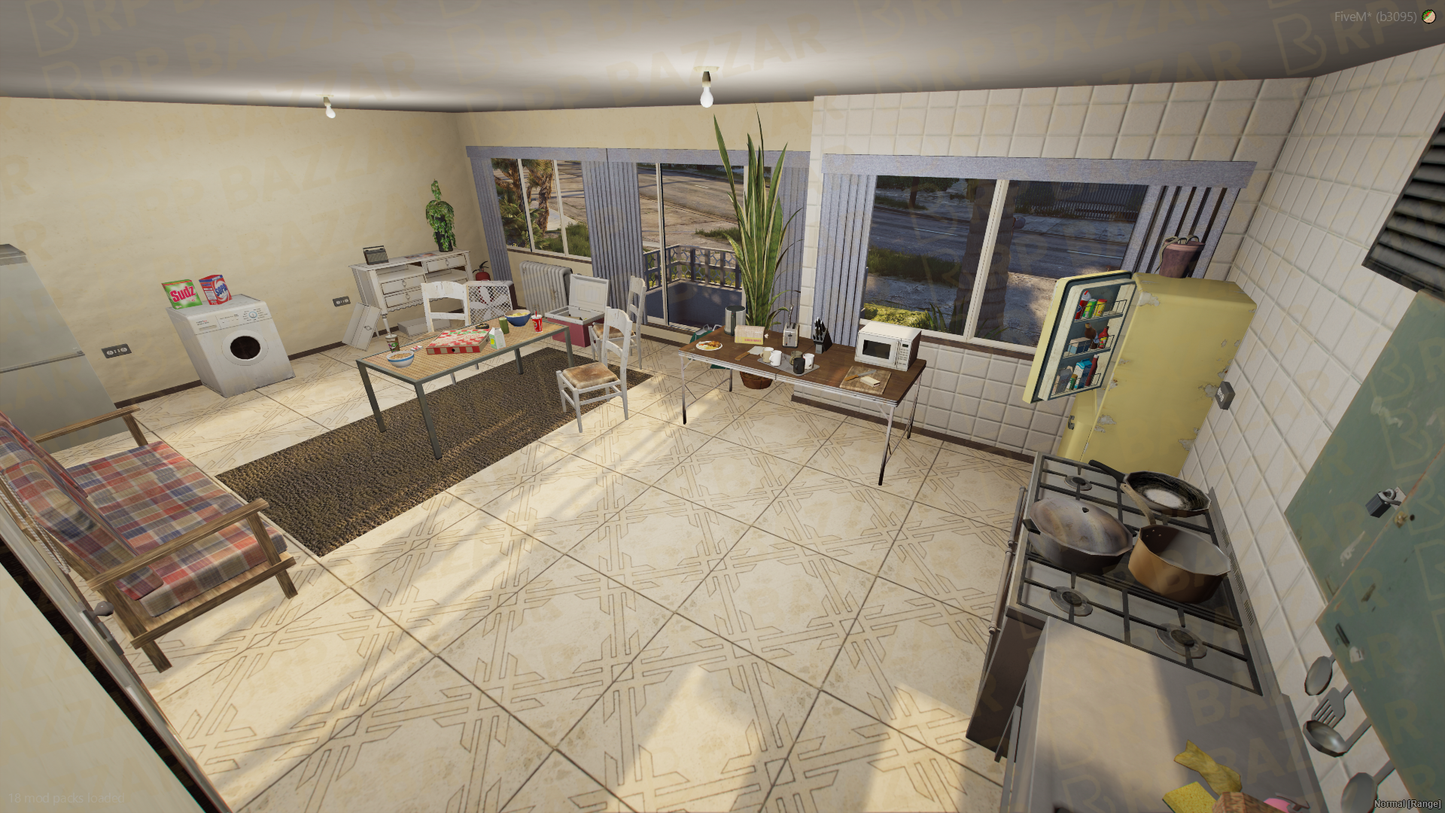 Rustic Gang Stash House FiveM MLO — GTA RP Interior — ESX QB QBOX — RPBazzar