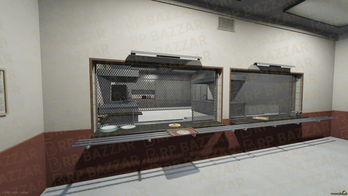 Maximum Prison FiveM MLO — GTA RP Interior — ESX QB QBOX — RPBazzar
