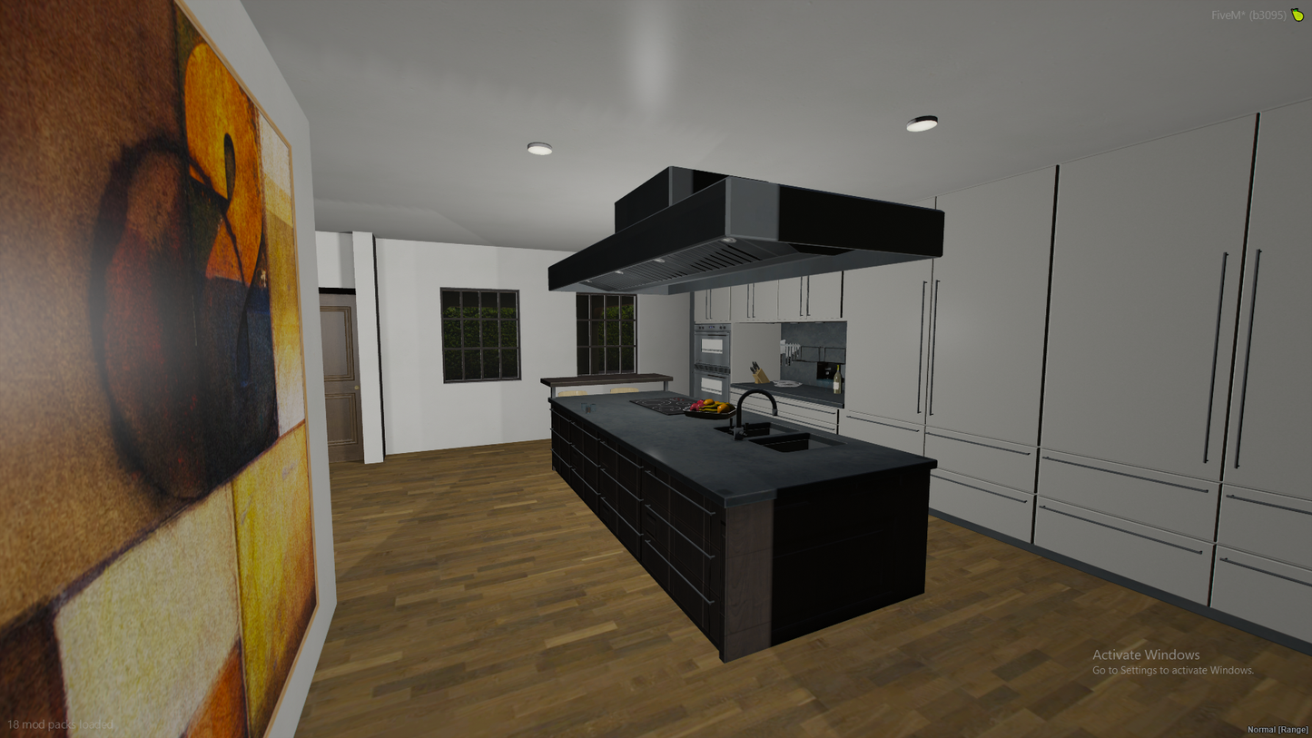 Hilltop House FiveM MLO — GTA RP Interior — ESX QB QBOX — RPBazzar