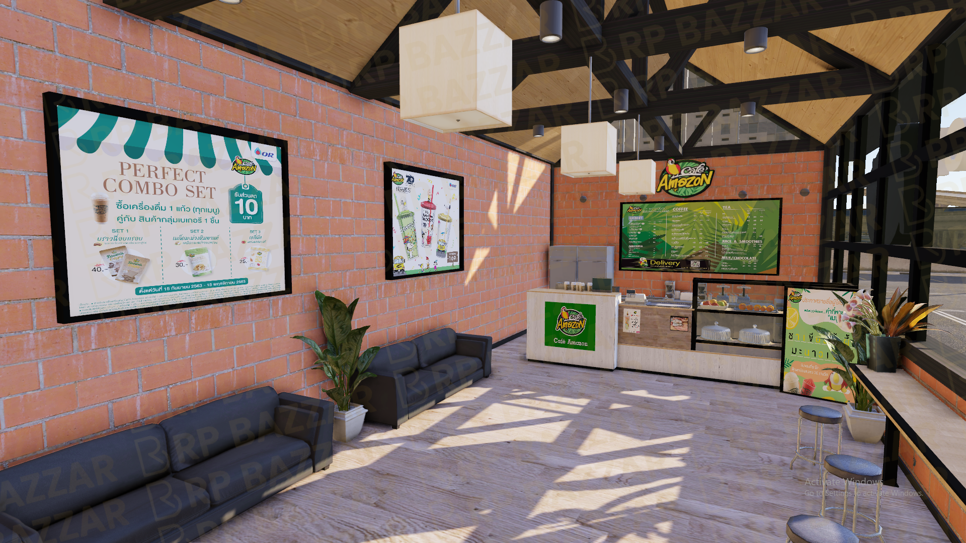 Casual Diner FiveM MLO — GTA RP Interior — ESX QB QBOX — RPBazzar