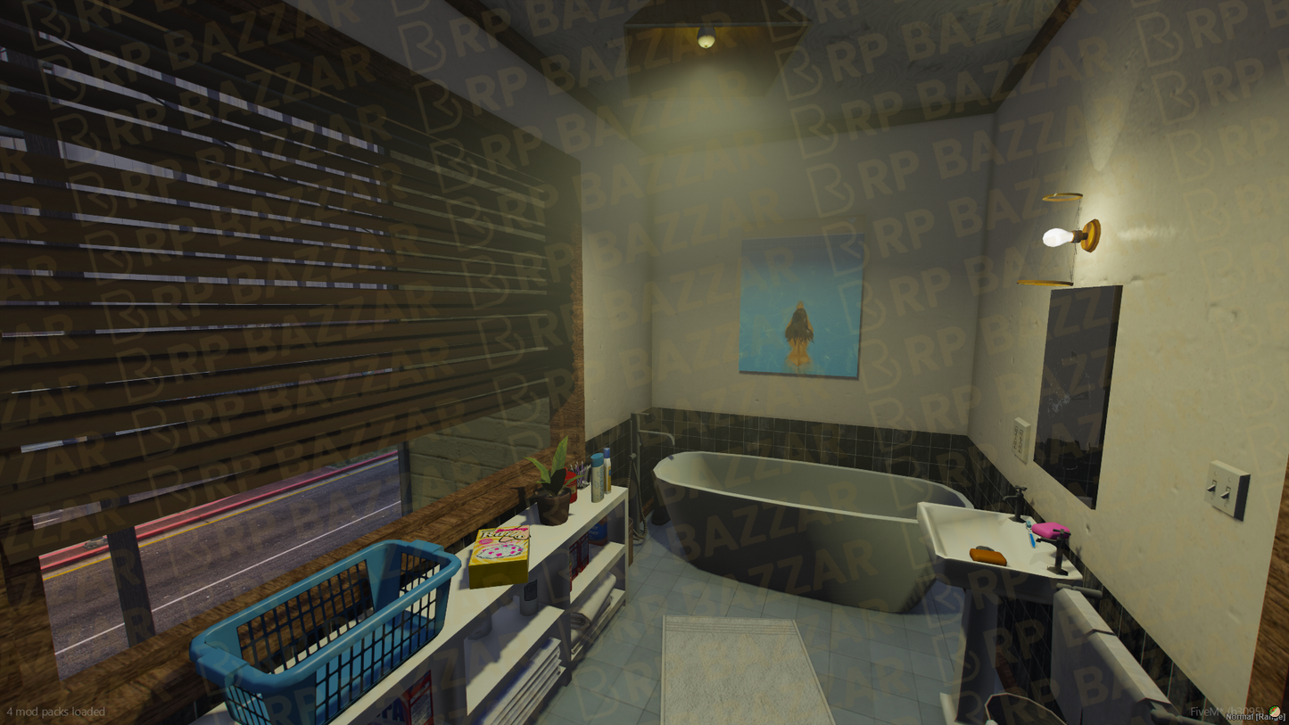 Roadside Motel FiveM MLO — GTA RP Interior — ESX QB QBOX — RPBazzar