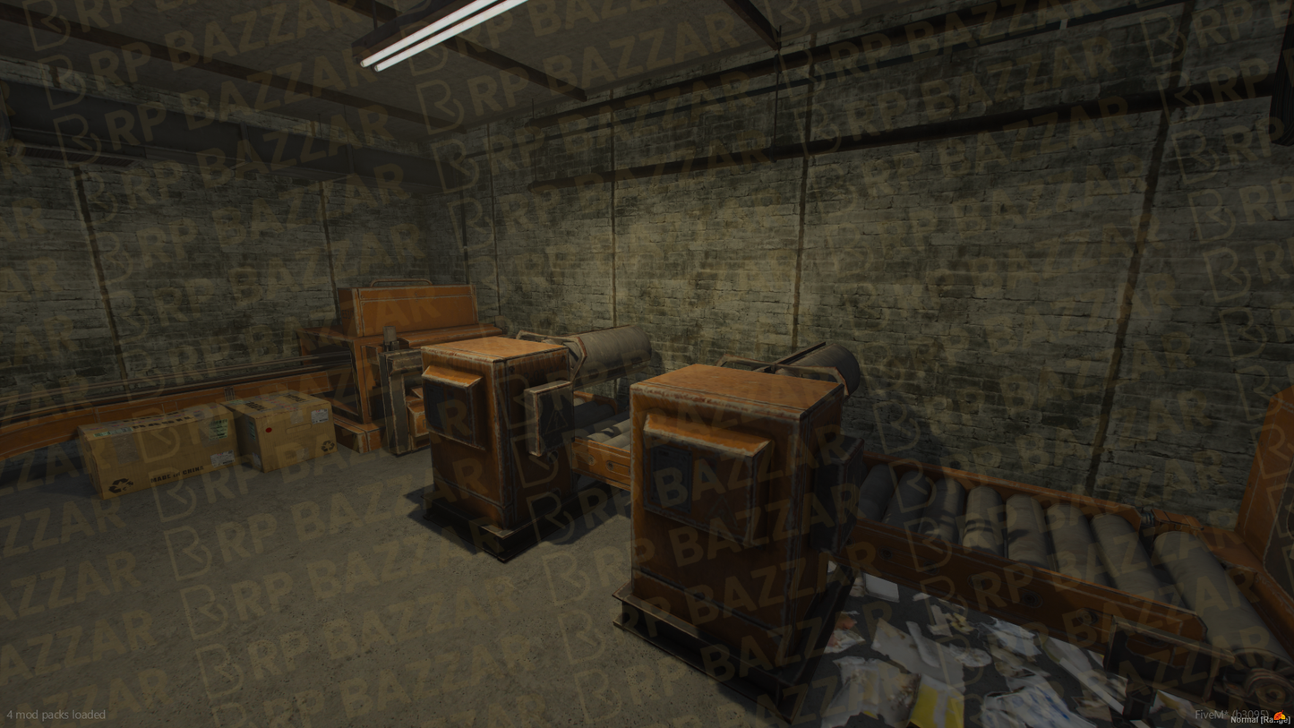 Central Storage Room & Warehouse FiveM MLO — GTA RP Interior — ESX QB QBOX — RPBazzar