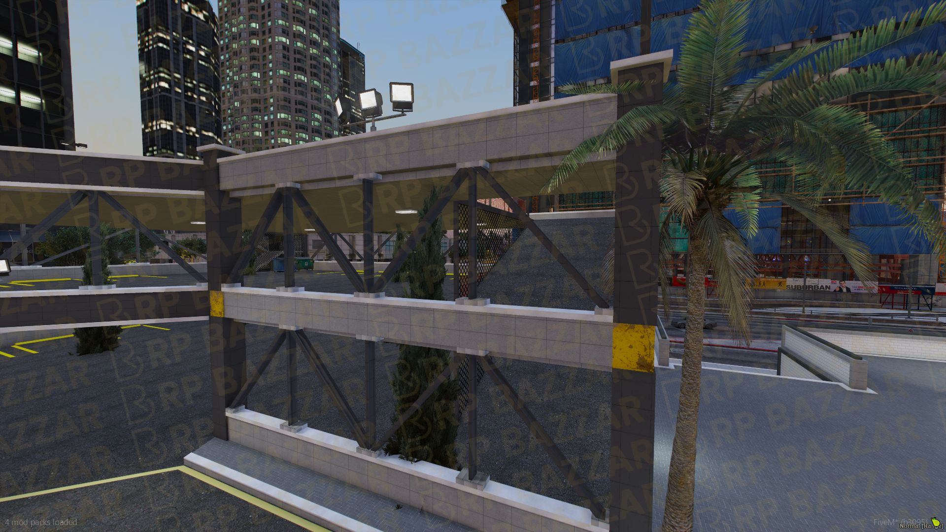 Urban Park & Exterior FiveM MLO — GTA RP Interior — ESX QB QBOX — RPBazzar