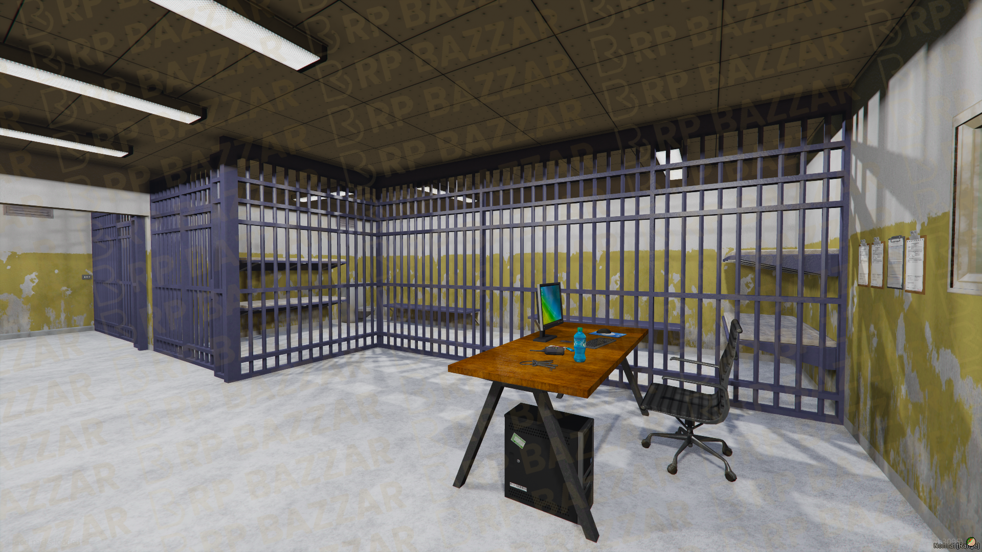 Tactical Police Training FiveM MLO — GTA RP Interior — ESX QB QBOX — RPBazzar