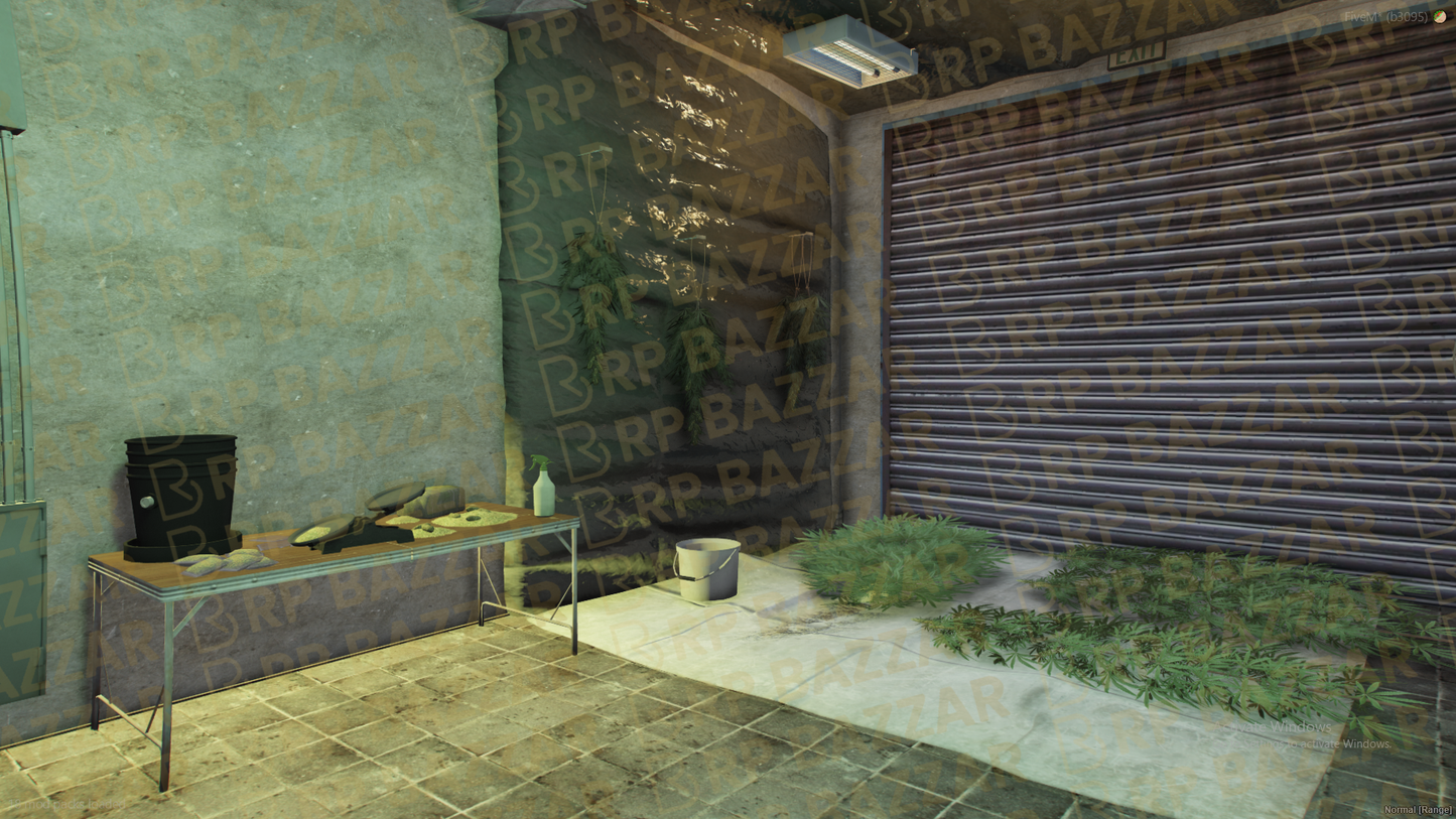 Underground Drug Lab FiveM MLO — GTA RP Interior — ESX QB QBOX — RPBazzar