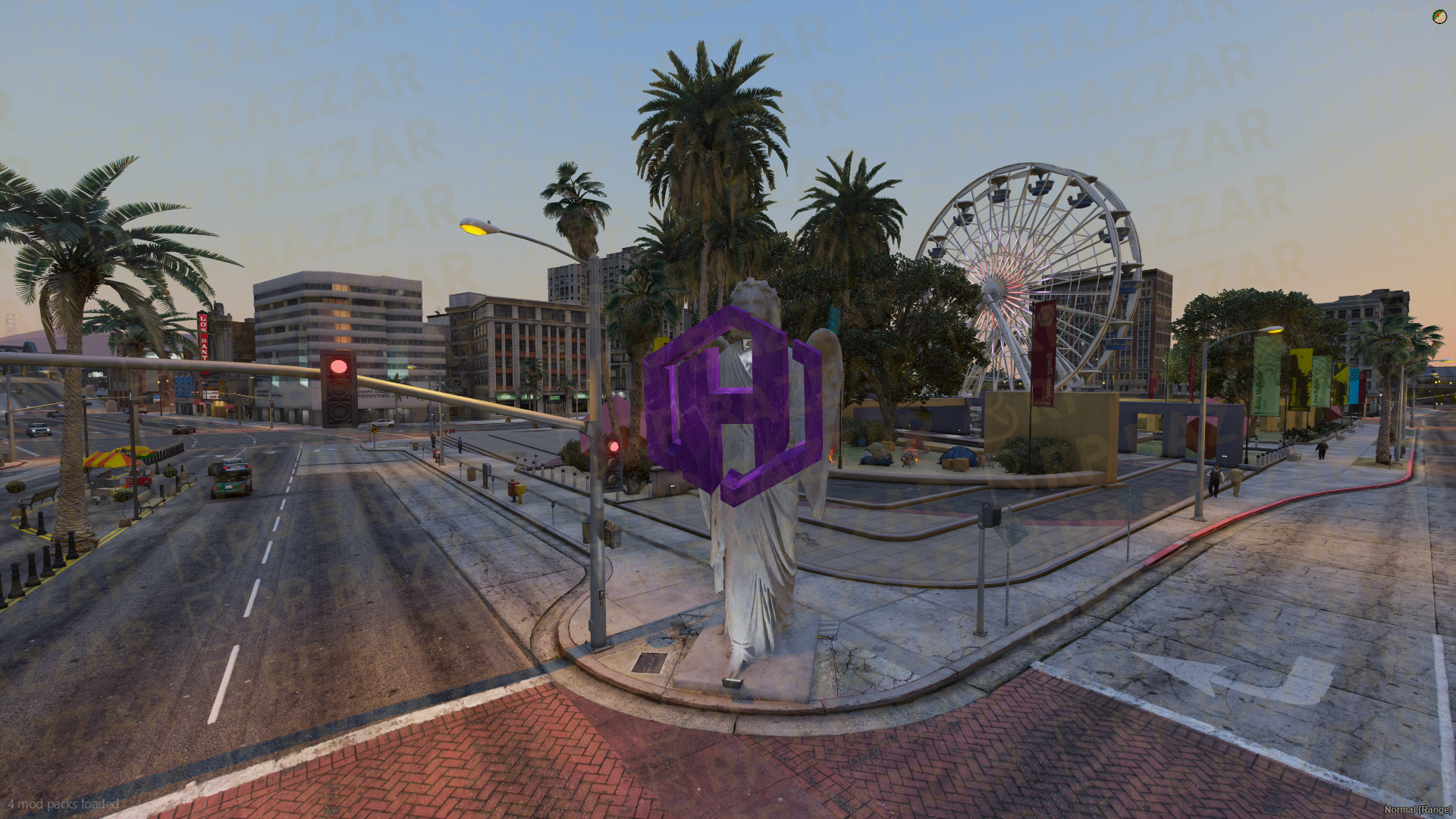 Downtown Legion Square FiveM MLO — GTA RP Interior — ESX QB QBOX — RPBazzar