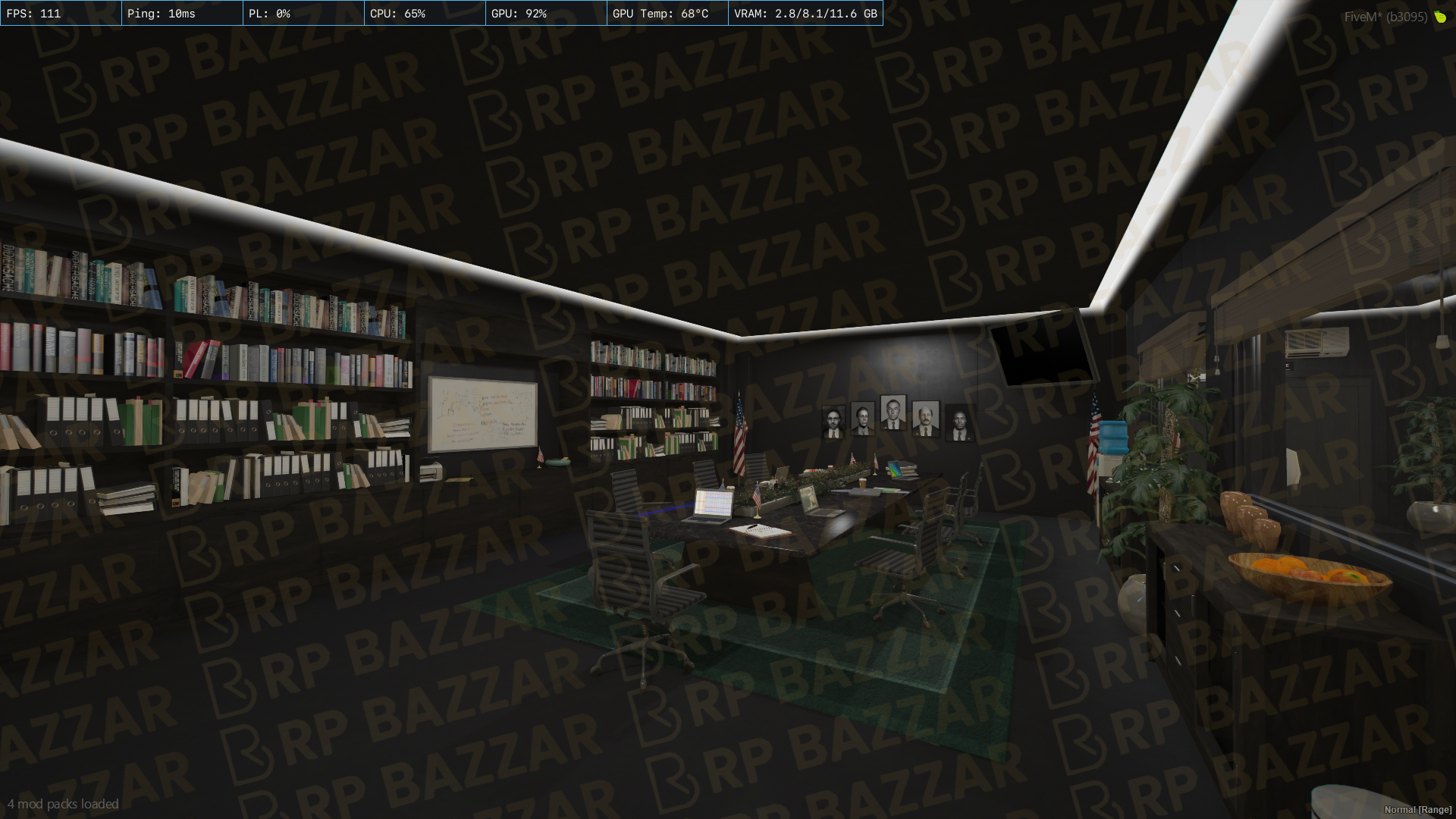 Downtown Office FiveM MLO — GTA RP Interior — ESX QB QBOX — RPBazzar