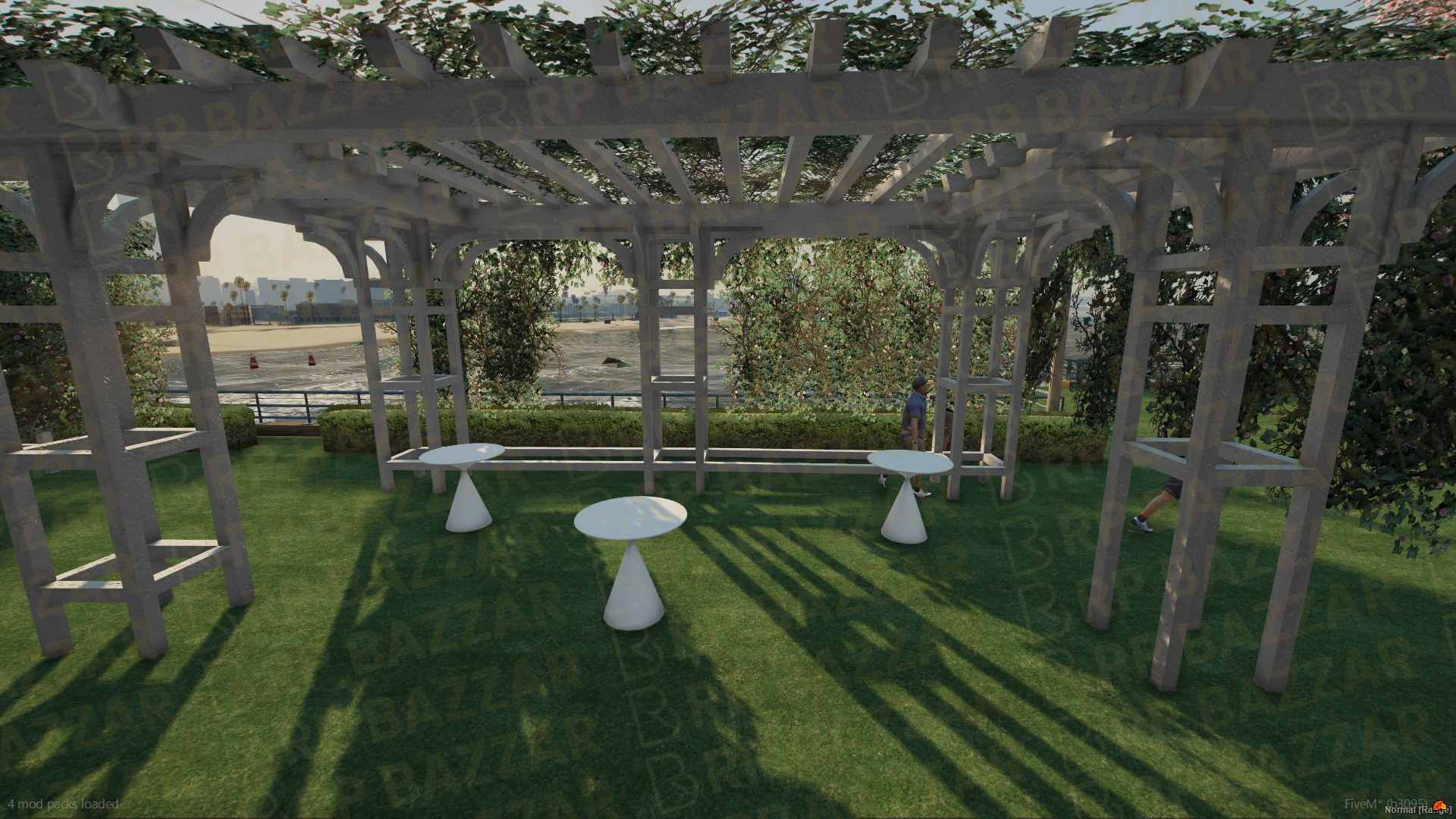 Coastal Park & Exterior FiveM MLO — GTA RP Interior — ESX QB QBOX — RPBazzar