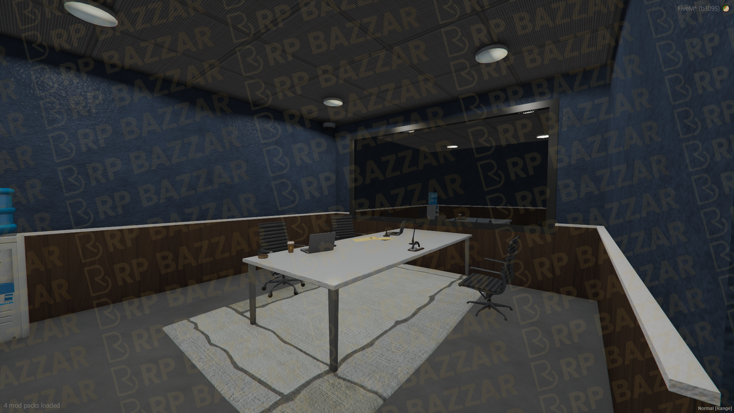 Urban Police Station FiveM MLO — GTA RP Interior — ESX QB QBOX — RPBazzar