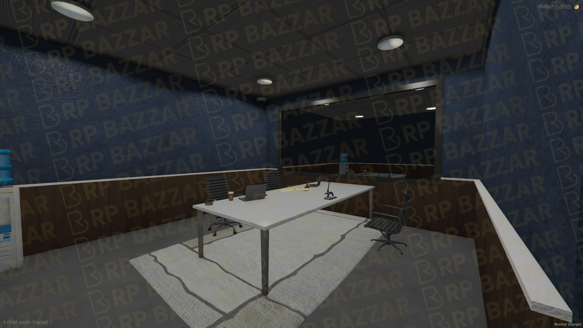 Urban Police Station FiveM MLO — GTA RP Interior — ESX QB QBOX — RPBazzar