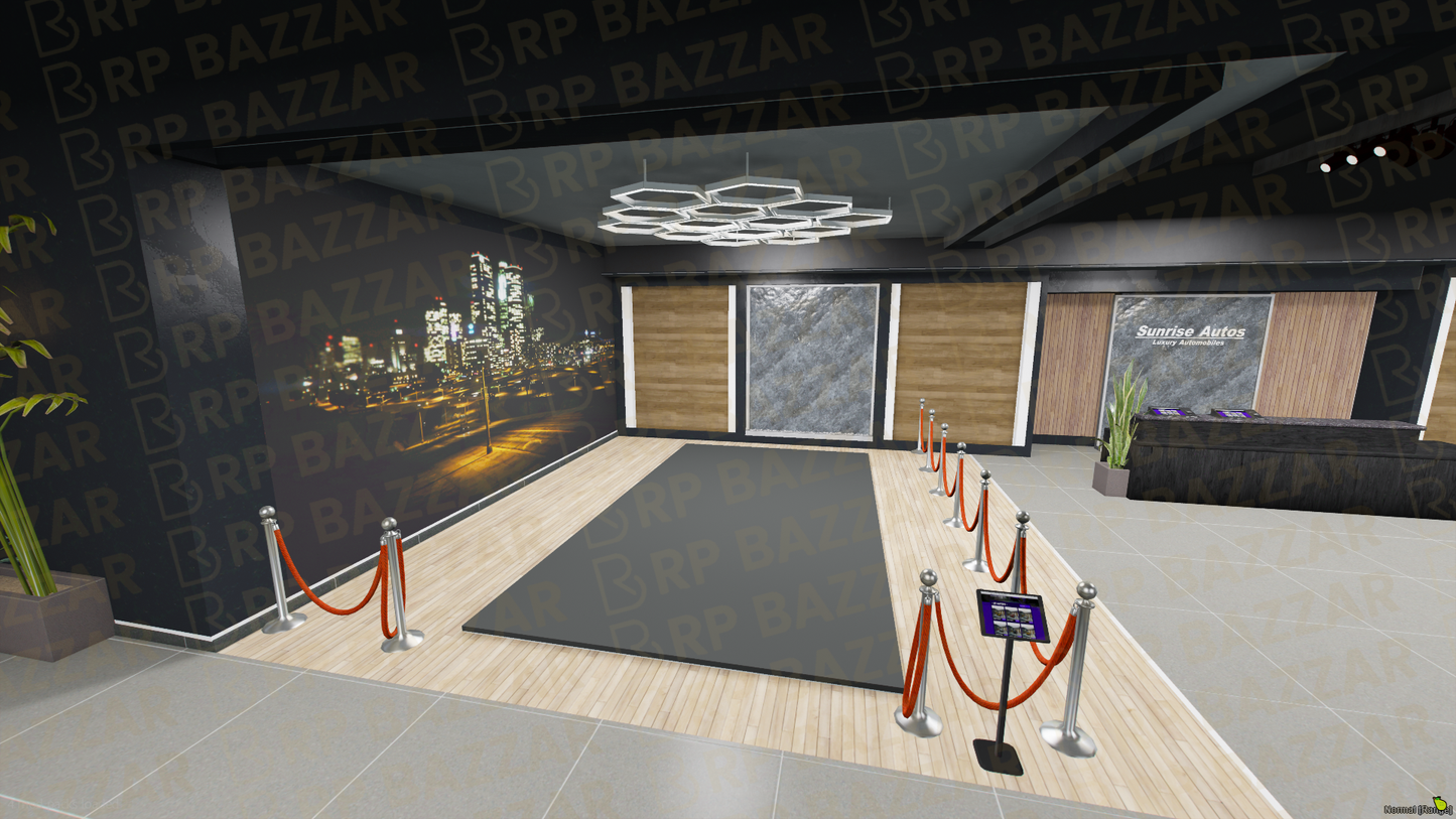 Drift Vehicle Shop FiveM MLO — GTA RP Interior — ESX QB QBOX — RPBazzar