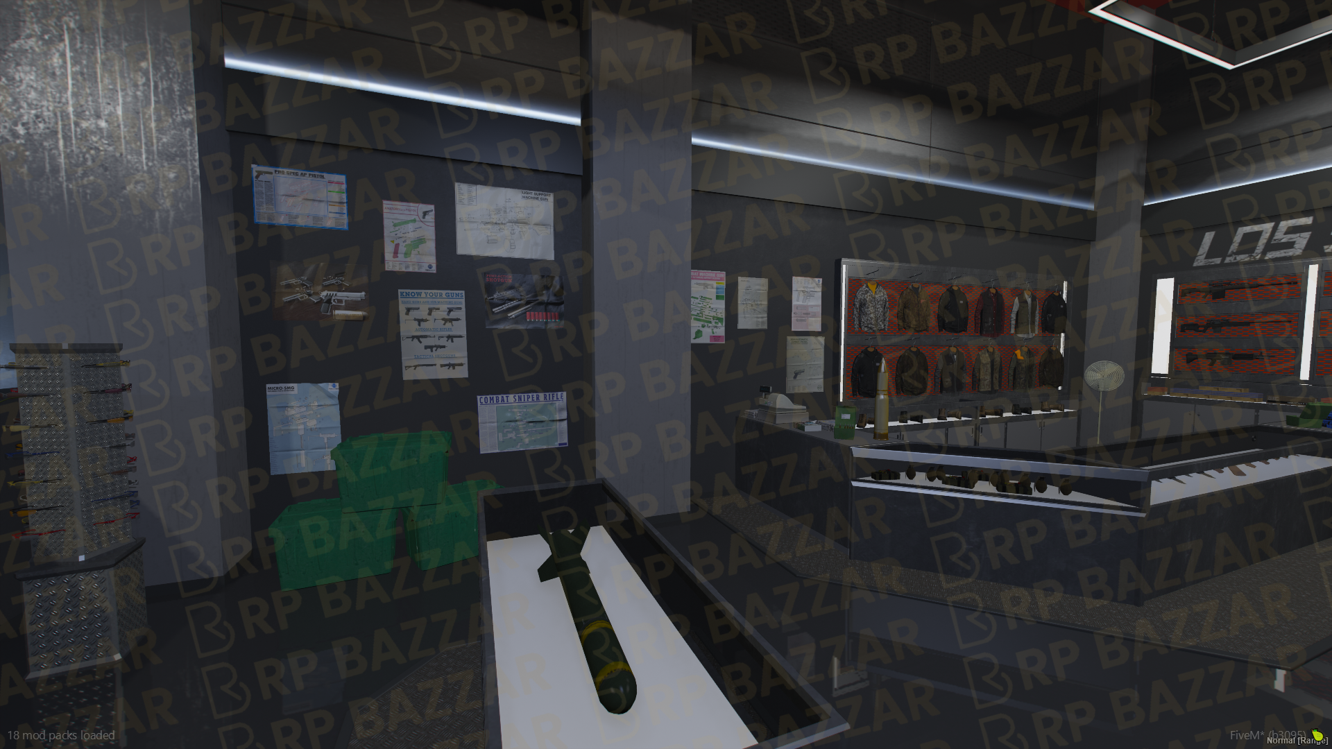 001.Ammunation Store FiveM MLO — rpbazzar