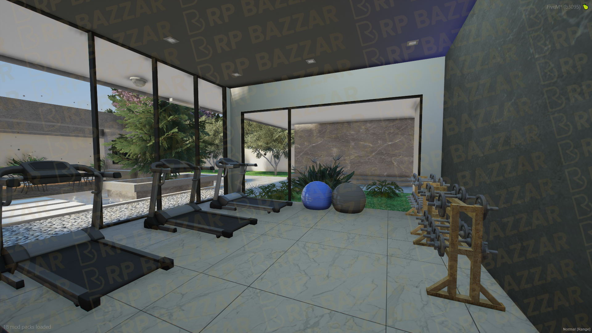 Modern Mansion FiveM MLO — GTA RP Interior — ESX QB QBOX — RPBazzar