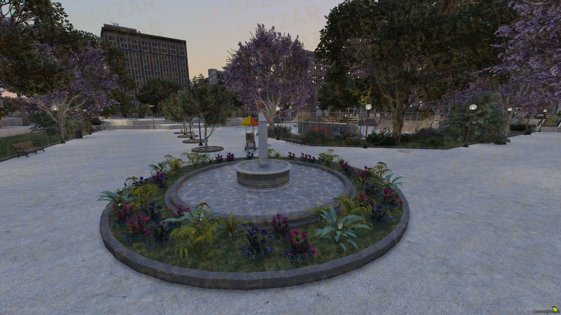 Downtown Legion Square FiveM MLO — GTA RP Interior — ESX QB QBOX — RPBazzar
