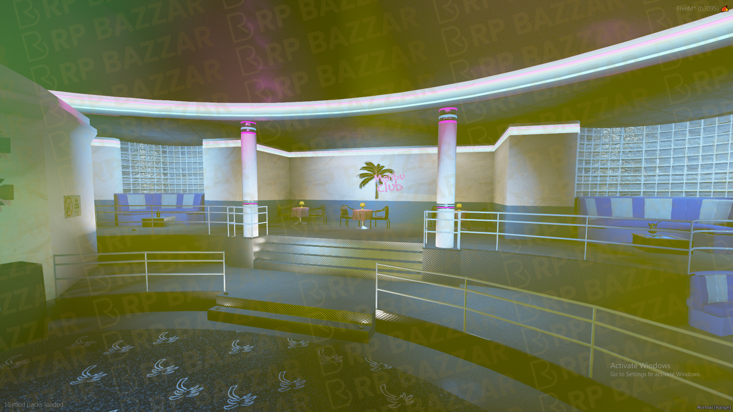 Hip Nightclub FiveM MLO — GTA RP Interior — ESX QB QBOX — RPBazzar