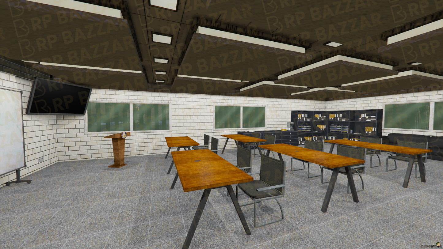Tactical Police Training FiveM MLO — GTA RP Interior — ESX QB QBOX — RPBazzar