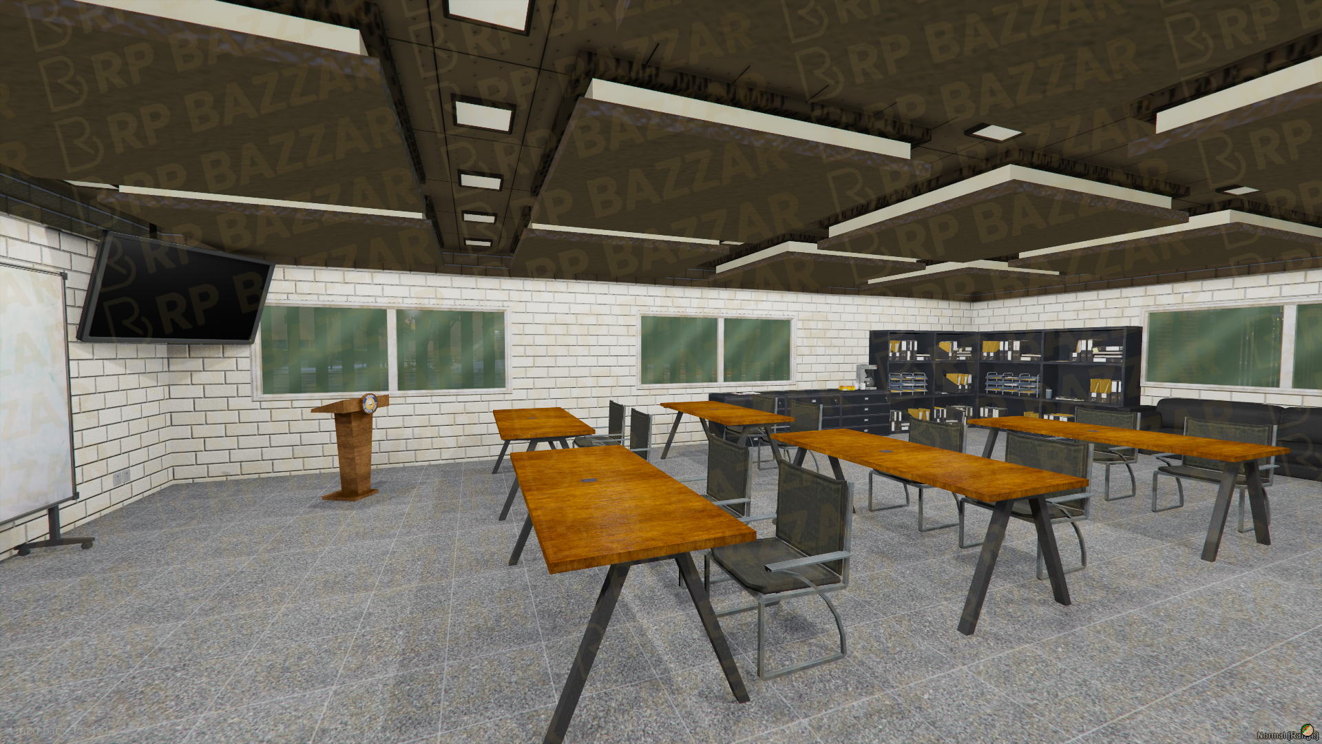 Tactical Police Training FiveM MLO — GTA RP Interior — ESX QB QBOX — RPBazzar