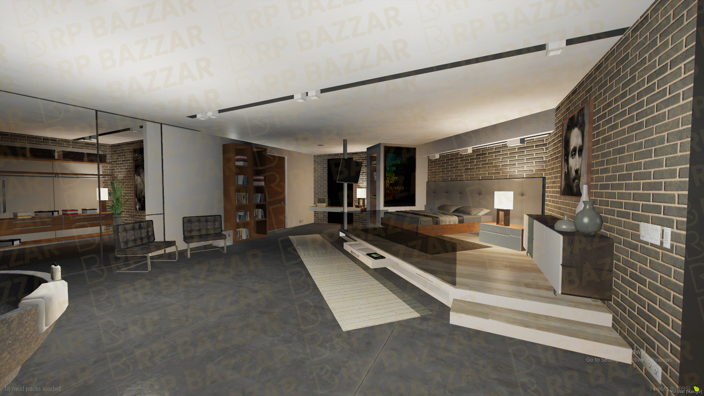 Immersive House FiveM MLO — GTA RP Interior — ESX QB QBOX — RPBazzar