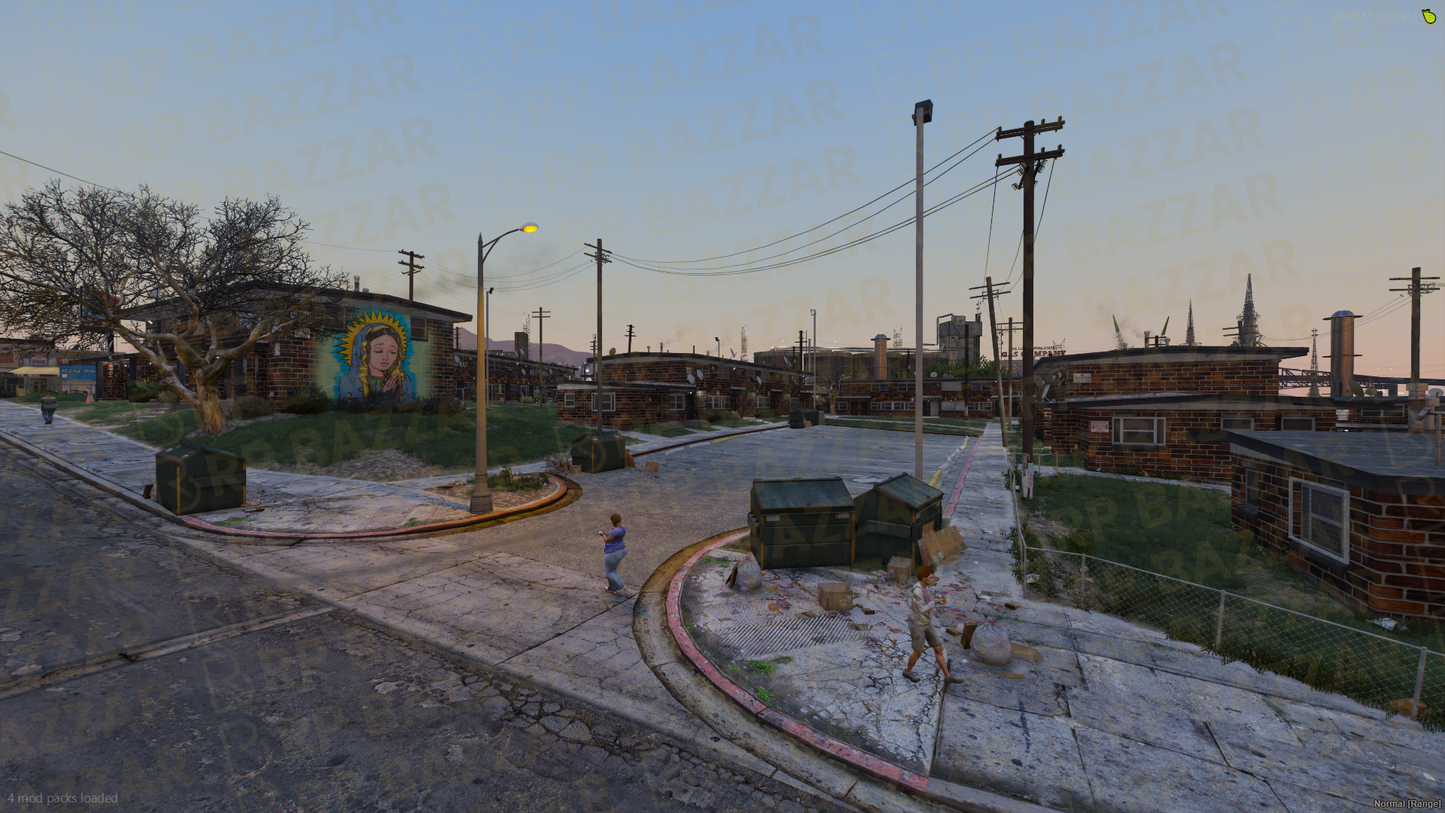 Feral Gang Exterior FiveM MLO — GTA RP Interior — ESX QB QBOX — RPBazzar