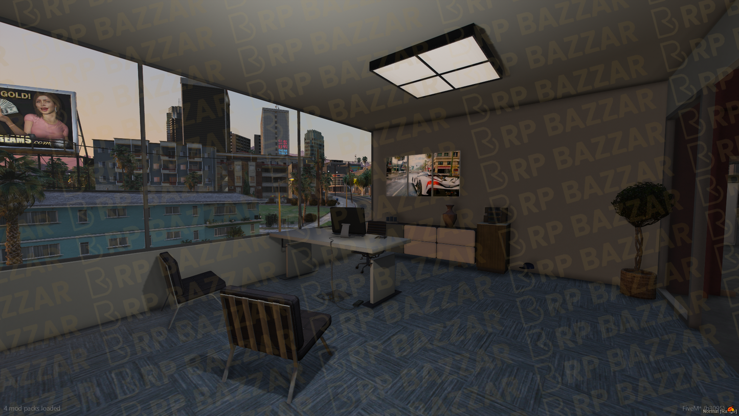 Classic Vehicle Shop FiveM MLO — GTA RP Interior — ESX QB QBOX — RPBazzar