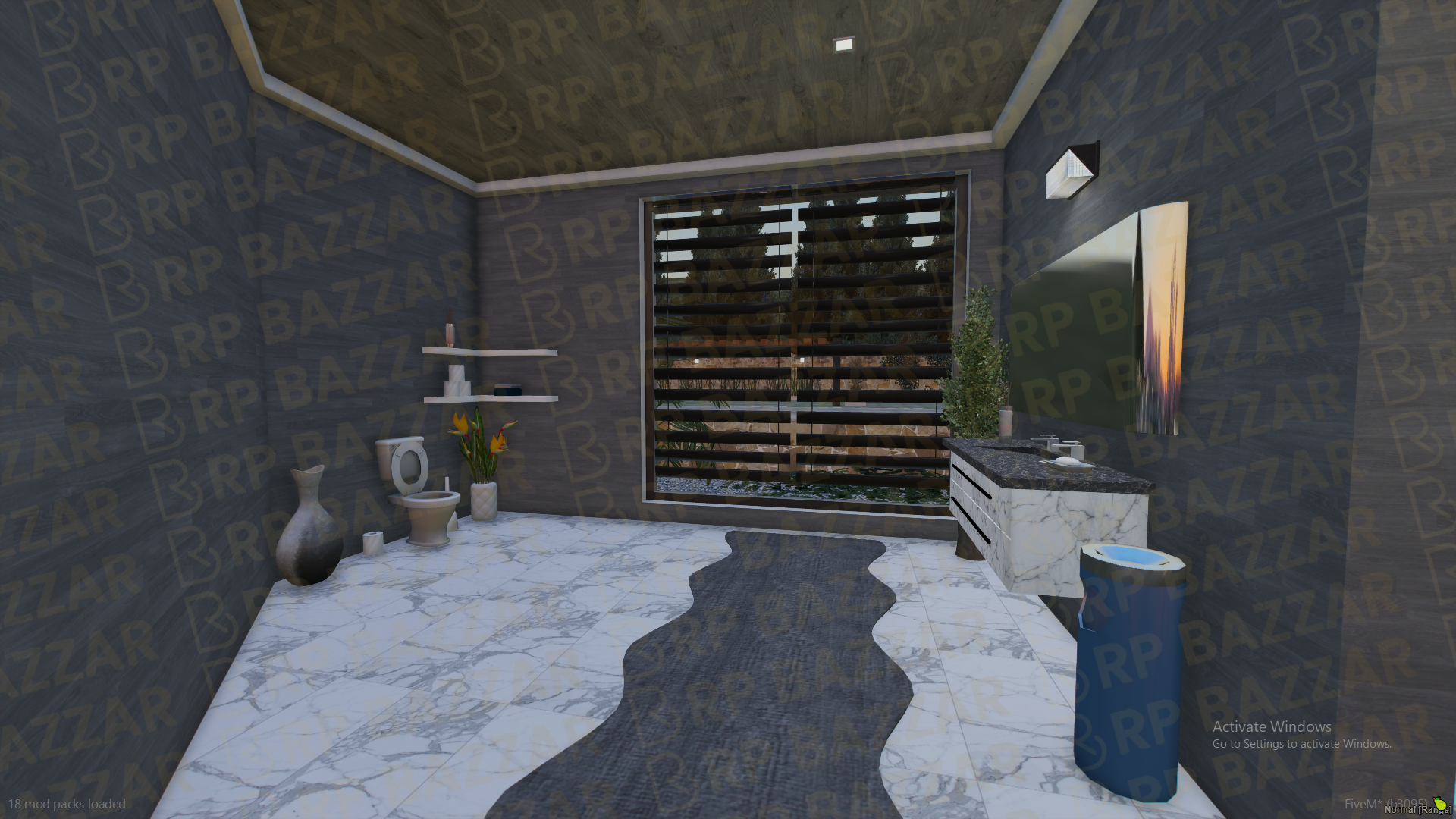 Sleek Mansion FiveM MLO — GTA RP Interior — ESX QB QBOX — RPBazzar