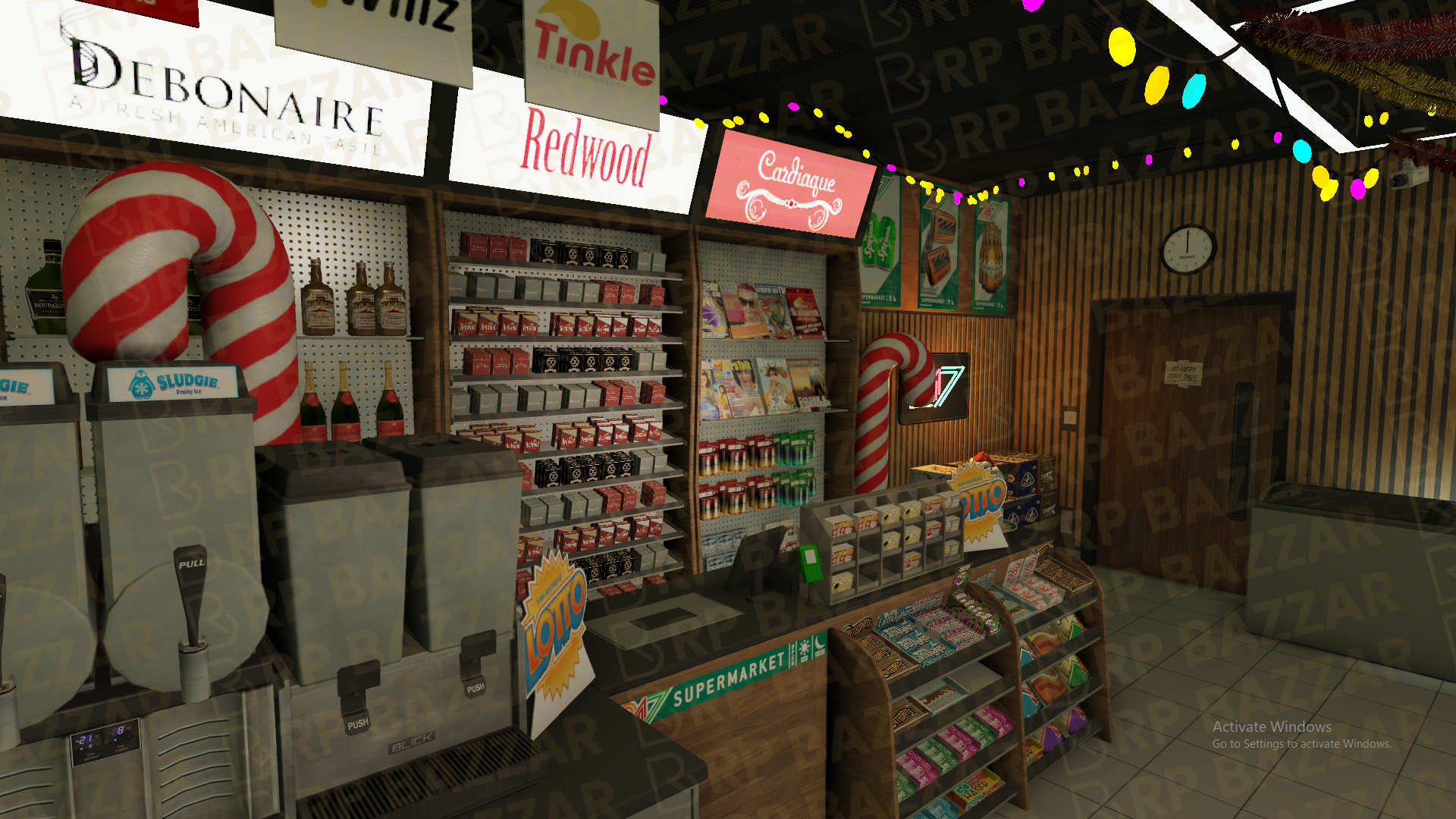 Retro 24-7 Store FiveM MLO — GTA RP Interior — ESX QB QBOX — RPBazzar