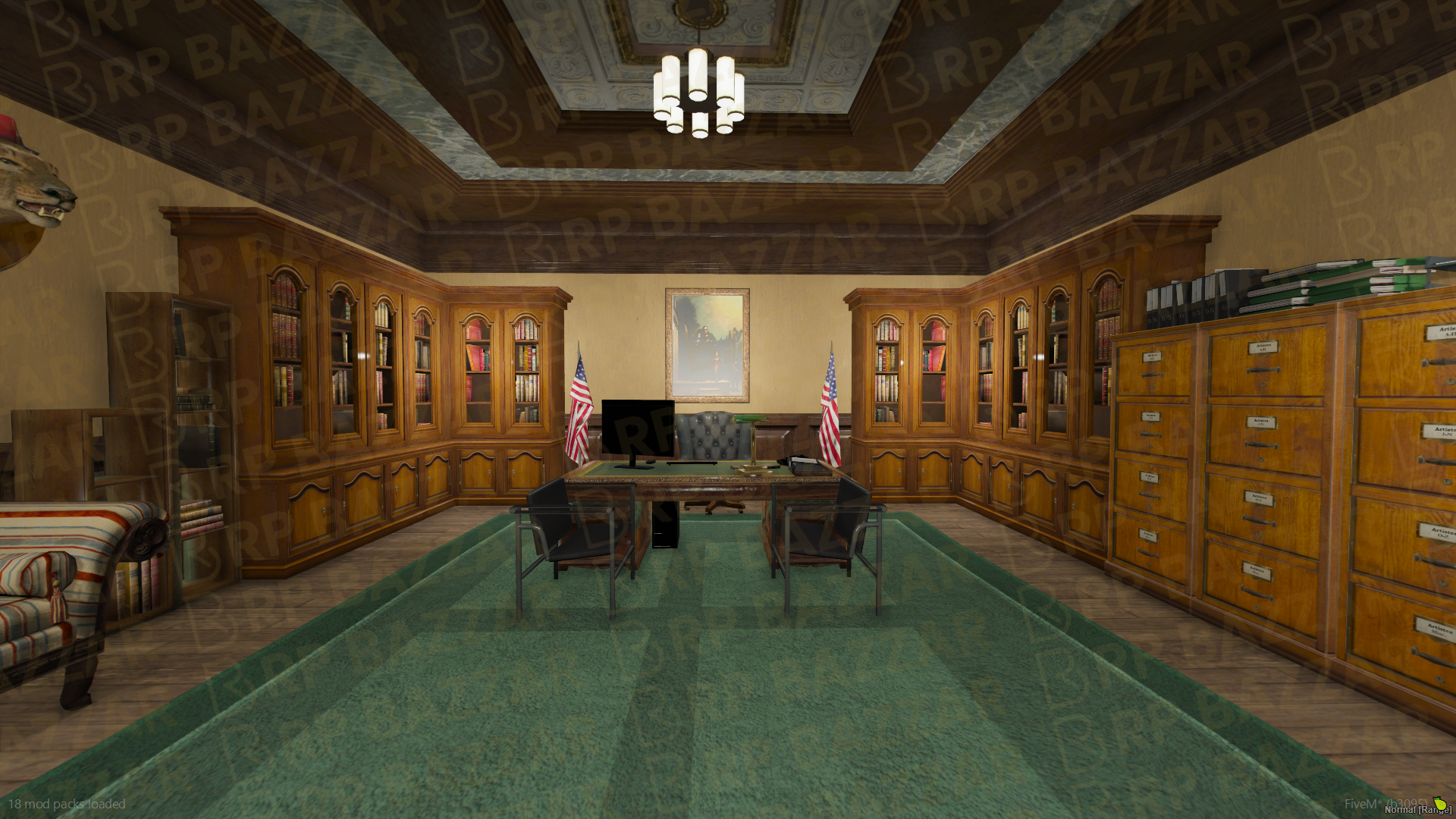 Modern City Hall FiveM MLO — GTA RP Interior — ESX QB QBOX — RPBazzar