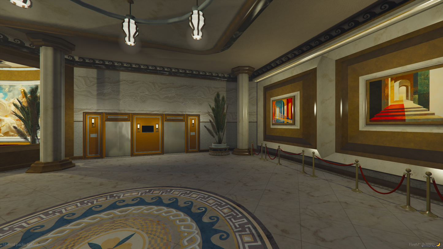 Highrise Apartment FiveM MLO — GTA RP Interior — ESX QB QBOX — RPBazzar