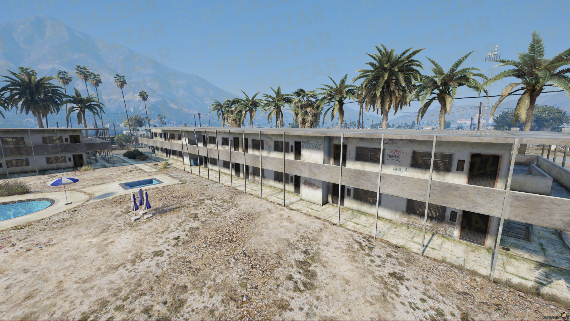 Roadside Motel FiveM MLO — GTA RP Interior — ESX QB QBOX — RPBazzar