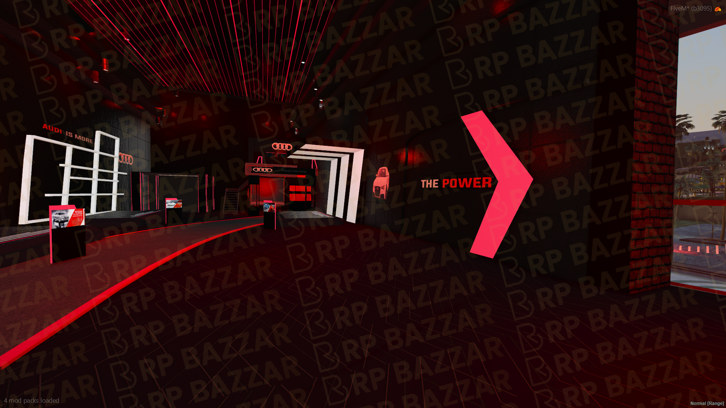 Urban Vehicle Shop FiveM MLO — GTA RP Interior — ESX QB QBOX — RPBazzar