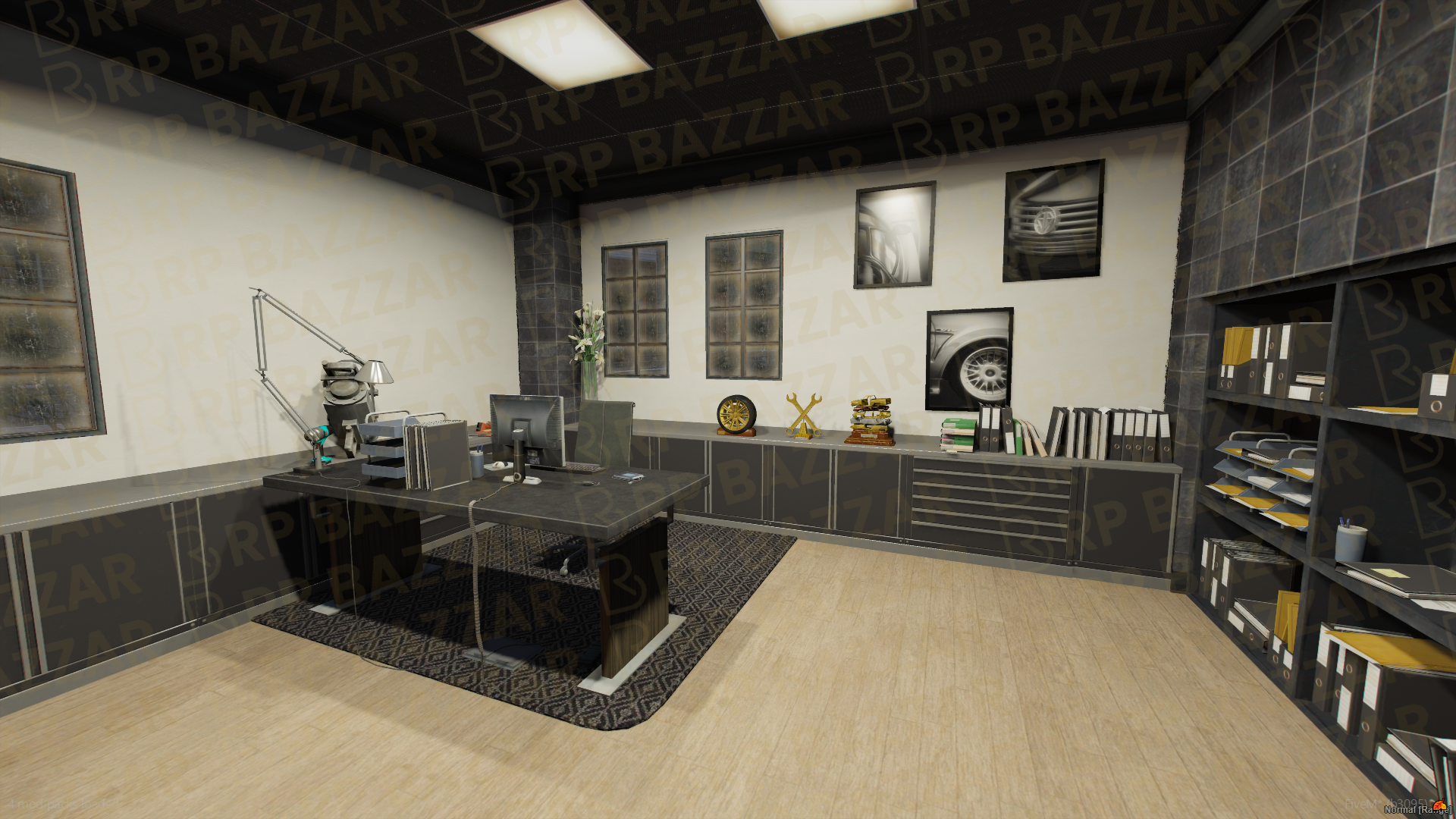 Custom Vehicle Shop FiveM MLO — GTA RP Interior — ESX QB QBOX — RPBazzar