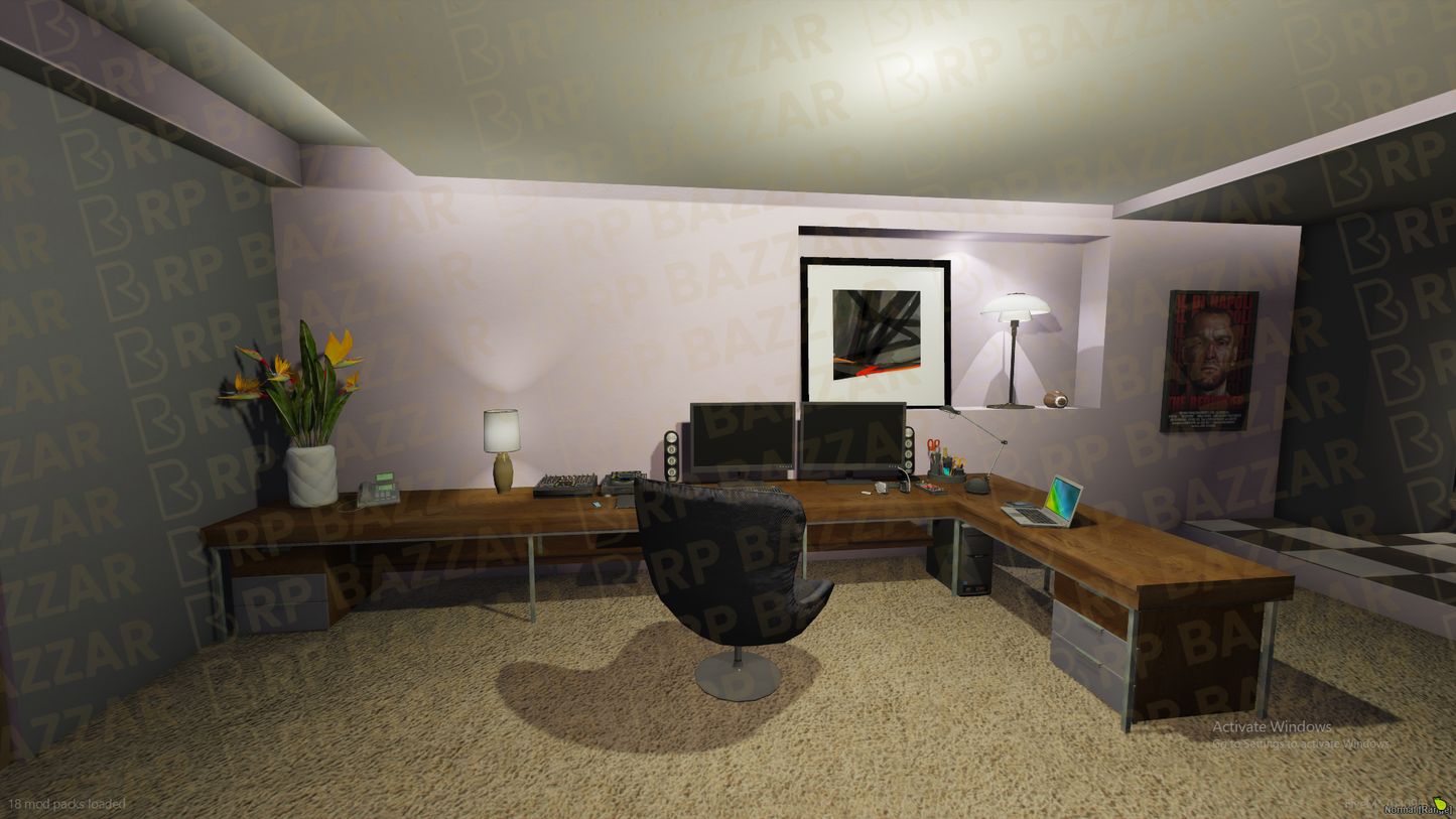 Colonial House FiveM MLO — GTA RP Interior — ESX QB QBOX — RPBazzar
