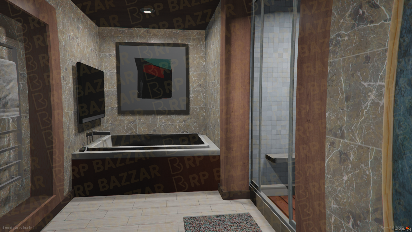 Urban Housing Shell FiveM MLO — GTA RP Interior — ESX QB QBOX — RPBazzar