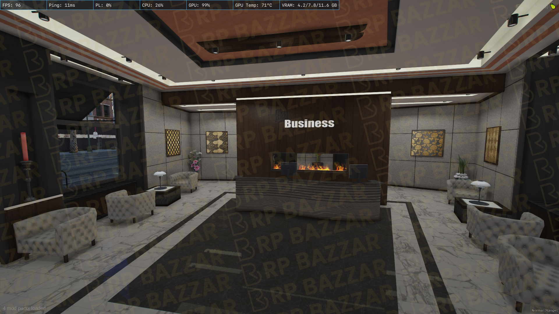 Modern Office FiveM MLO — GTA RP Interior — ESX QB QBOX — RPBazzar