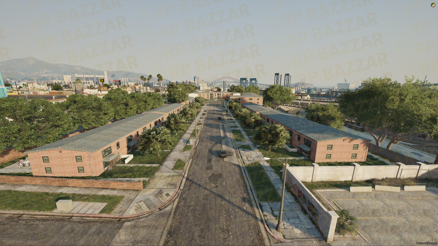Shadow Gang Exterior FiveM MLO — GTA RP Interior — ESX QB QBOX — RPBazzar