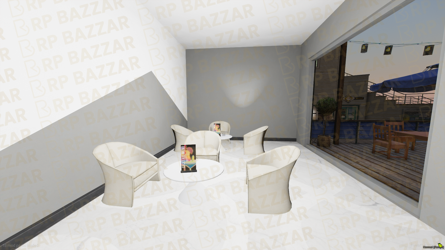 Platinum Casino FiveM MLO — GTA RP Interior — ESX QB QBOX — RPBazzar