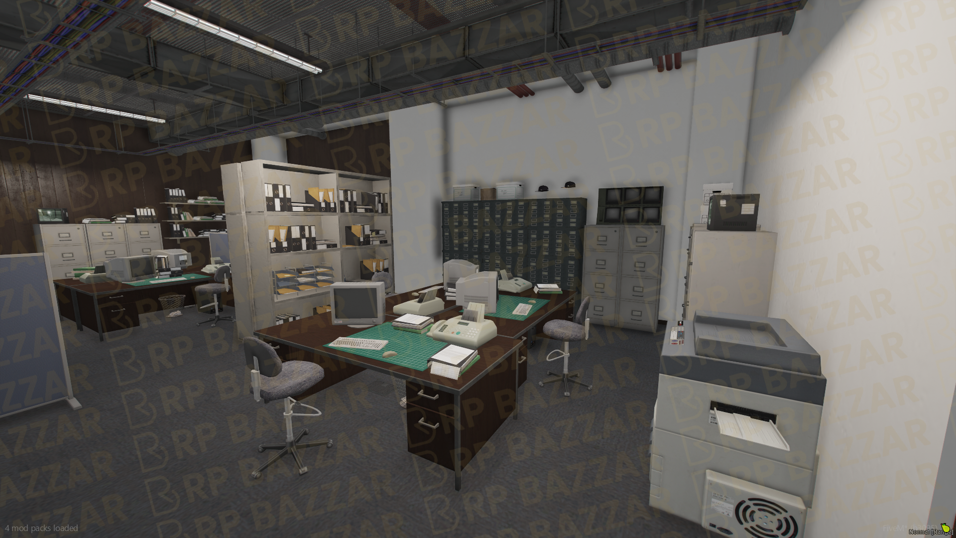 Urban Police Station FiveM MLO — GTA RP Interior — ESX QB QBOX — RPBazzar