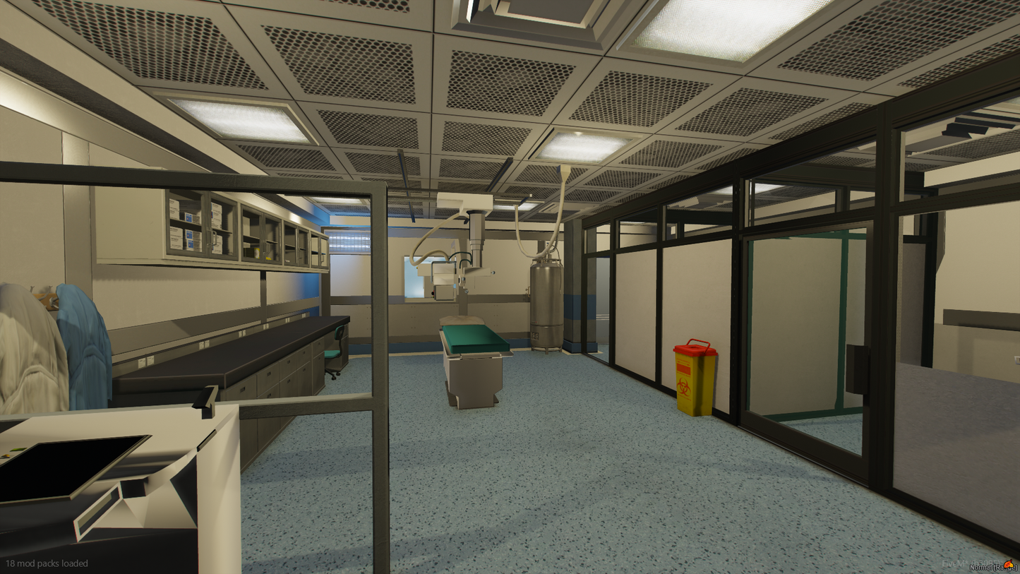 Lakeside Hospital FiveM MLO — GTA RP Interior — ESX QB QBOX — RPBazzar